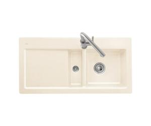 Villeroy & Boch V&B Évier Subway 60 cuve à gauche, crema CeramicPlus Quantité:1