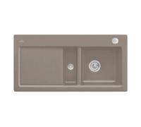 Villeroy & Boch V&B Évier Subway 60 D, avec garniture vidage, excentrique, timber C-plus Quantité:1