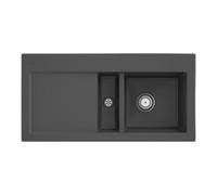 Villeroy & Boch V&B Évier Subway 60 droite, avec garniture vidage, poignée, gris CeramicPlus Quantité:1