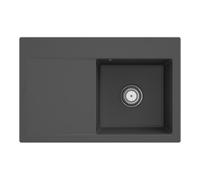 Villeroy & Boch V&B Évier Subway Style 45 Droit, avec garniture de vidage, poignée, gris CeramicPlus Quantité:1