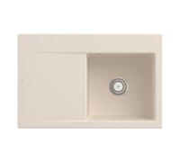 Villeroy & Boch V&B Évier Subway Style 45 droite, avec garniture, manuel, ivoire CeramicPlus Quantité:1