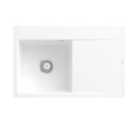 Villeroy & Boch V&B Évier Subway Style 45 Flat gauche, avec garniture, robinetterie, blanc alp C-plus Quantité:1