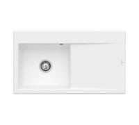 Villeroy & Boch V&B Évier Subway Style 50, cuve à gauche, blanc pierre CeramicPlus Quantité:1