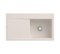 Villeroy & Boch V&B Évier Subway Style 50 D, avec garniture vidage, manuel, crema CeramicPlus Quantité:1