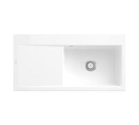 Villeroy & Boch V&B Évier Subway Style 60 droite, avec garniture de vidage, blanc alpin C-plus Quantité:1