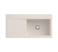 Villeroy & Boch V&B Évier Subway Style 60 droite, avec garniture vidage, crema CeramicPlus Quantité:1