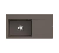 Villeroy & Boch V&B Évier Subway Style 60 li, avec garniture vidage, mitigeur, bois C-plus Quantité:1