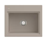 Villeroy & Boch V&B Évier Subway Style 60S, garniture évacuation, mitigeur + grille, Alm. C-plus Quantité:1