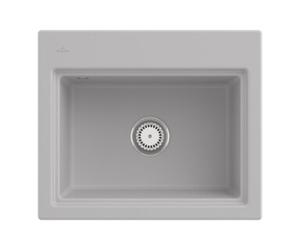 Villeroy & Boch V&B Évier Subway Style 60S, garniture vidange, mitigeur + grille, steam C-plus Quantité:1