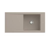 Villeroy & Boch V&B Évier Timeline 60 cm avec garniture vidage, mitigeur, amande CeramicPlus Quantité:1