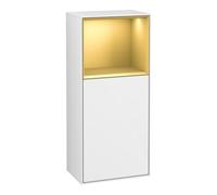 Villeroy & Boch V&B Finion Armoire latérale Éclairage mural 41,8x93,6 cm, r, Rg ob or m, glo blc. Lac Quantité:1