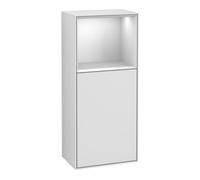 Villeroy & Boch V&B Finion Armoire latérale Éclairage mural 41,8x93,6cm, droite, réglette blanche, blanc mat Lac Quantité:1