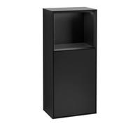 Villeroy & Boch V&B Finion Armoire latérale Éclairage mural 41,8x93,6cm, gauche, étagère sup. bleu mat, bleu mat Lac Quantité:1
