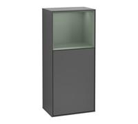 Villeroy & Boch V&B Finion meuble latéral 41,8x93,6 cm, droite, anthracite mat, huilé mat Quantité:1