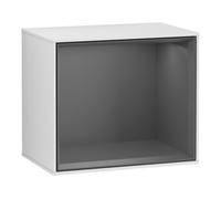 Villeroy & Boch V&B Finion Module d'étagère Éclairage mural 41,8x35,6x27cm, Anthracite m, blanc m Lac Quantité:1