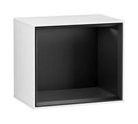 Villeroy & Boch V&B Finion Module d'étagère Éclairage mural 41,8x35,6x27cm, étagère bleue, blanc brillant, Lac Quantité:1