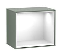 Villeroy & Boch V&B Finion Module d'étagère Éclairage mural 41,8x35,6x27cm, Reg glo wh., Oli. m Lac Quantité:1