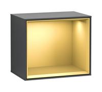 Villeroy & Boch V&B Finion Module d'étagère Éclairage mural 41,8x35,6x27cm, Reg gol m, md bl. m Lac Quantité:1