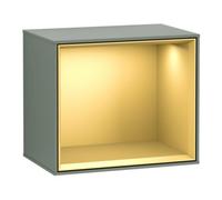 Villeroy & Boch V&B Finion Module d'étagère Éclairage mural 41,8x35,6x27cm, Reg gol m, Oli. m Lac Quantité:1