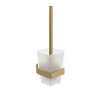 Villeroy & Boch V&B Garniture brosse WC Elements Striking 94x340x118mm, satiné, avec brosse, or Quantité:1