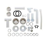 Villeroy & Boch V&B Garniture de vidage 400x320mm en acier inoxydable chromé Quantité:1