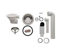 Villeroy & Boch V&B Garniture de vidange Profi avec commande manuelle, 350x300 mm, chromée Quantité:1