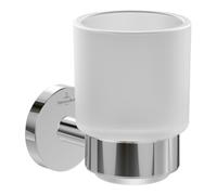 Villeroy & Boch V&B Glashalter Elements Tender 74x96x100mm, Verre satiné, brossé ni. noir Quantité:1