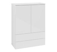 Villeroy & Boch V&B Highboard sans structure de façade Antao 81,4x104x35,6cm, laque WBP, blanc brillant Quantité:1