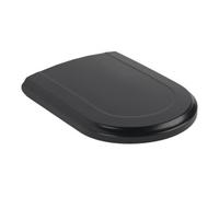 Villeroy & Boch V&B Hommage Cuvette WC avec Abattant Softclose, Charnière ES, noir pur C-plus Quantité:1