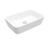 Villeroy & Boch V&B Lavabo à poser Architectura 60x40 cm, carré, avec trop-plein, blanc Quantité:1