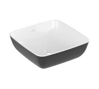 Villeroy & Boch V&B Lavabo à poser Artis 41x41 cm, ek, sans trou de robinet, sans trop-plein, bleu charbon Quantité:1