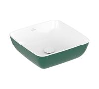 Villeroy & Boch V&B Lavabo à poser Artis 41x41cm, ek, sans trou de robinet, sans trop-plein, Forest Quantité:1