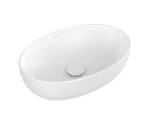 Villeroy & Boch V&B Lavabo à poser Artis 48,5x32,5 cm, ovale, sans HIP, sans trop-plein, bordé Quantité:1