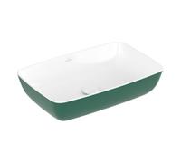 Vasque à poser Villeroy & Boch Artis, rectangulaire, sans trop-plein, 580x385mm, 417258BCS7, Couleur: Forêt