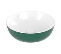 Villeroy & Boch Artis, lavabo à poser, rond, sans trop-plein, 430x430mm, 417943BCS7, Couleur: Forêt