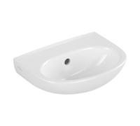 Villeroy & Boch V&B Lavabo O.Novo 36x27,5cm, ovale, avec trop-plein, côté gauche devant, blanc C+ Quantité:1