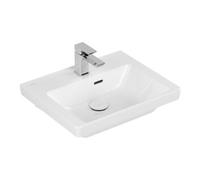 Villeroy & Boch V&B Lavabo Subway 3.0 50x40 cm, carré, avec trop-plein, blanc C-plus Quantité:1