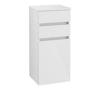 Villeroy & Boch V&B Legato Armoire latérale 40x87x35 cm, raccord droit, blanc brillant Quantité:1