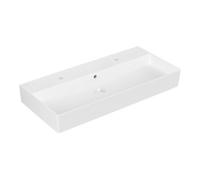 Villeroy & Boch Memento 2.0 vasque 4A22A401 100 x 47 cm, blanc alpine, avec trou pour robinetterie, avec trop-plein
