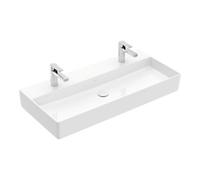 Villeroy & Boch Lavabo Memento 2.0 4A221K01 100 x 47 cm Blanc alpin, trou robinet, sans trop-plein