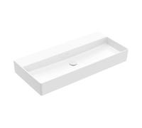 Villeroy & Boch Vasque Memento 2.0 4A22A301 100x47 cm Blanc Alpine sans trou ni trop-plein