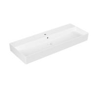Villeroy & Boch V&B Memento 2.0 Lavabo 120x47 cm, fermé, robinet, avec trop-plein, blanc alpestre Quantité:1