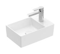 Villeroy & Boch V&B Memento 2.0 Lavabo à main 40x26 cm, avec robinet, sans trop-plein, blanc alp C-plus Quantité:1