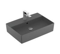 Villeroy & Boch V&B Memento 2.0 Lavabo à poser avec robinetterie, mitigeur, graphite C-plus, 60x42cm Quantité:1