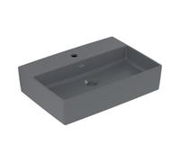 Villeroy & Boch V&B Memento 2.0 Vasque à poser mitigeur, sans trop-plein, graphite C-plus, 60x42cm Quantité:1