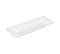 Villeroy & Boch V&B Meuble-lavabo Subway 3.0 130x47cm, angle, sans robinetterie, blanc mat C+ Quantité:1