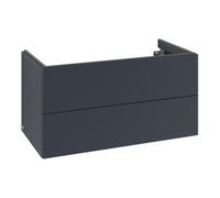 Villeroy & Boch V&B Meuble sous-lavabo Antao 98,8x50,4x49,6cm, avec éclairage tiroir, avec façade, avec laque bleue Quantité:1