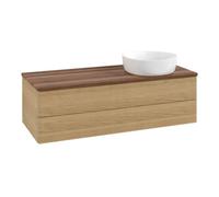 Villeroy & Boch V&B Meuble sous lavabo avec structure de façade Antao 120x36x50cm, couleur WBP w. wal, chêne miel Quantité:1