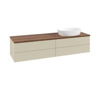 Villeroy & Boch V&B Meuble sous lavabo avec structure de façade Antao 160x50cm, couleur WBP blanc, si Gr m Lac Quantité:1