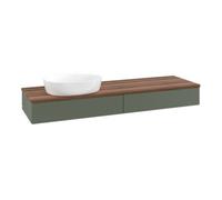 Villeroy & Boch V&B Meuble sous-lavabo avec structure de façade Antao 160x50cm, WBP blanc wal, lea gre. m Lac Quantité:1